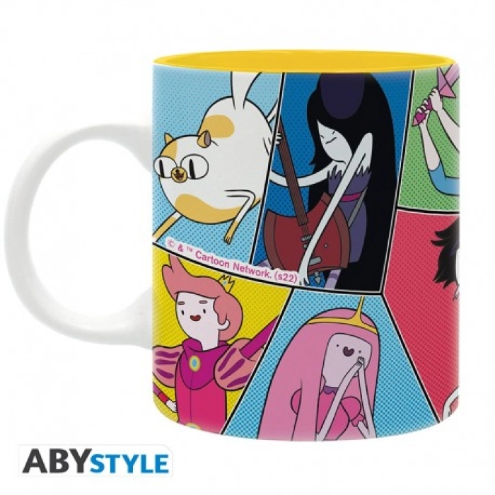 adventure time - mug - 320 ml - characters group