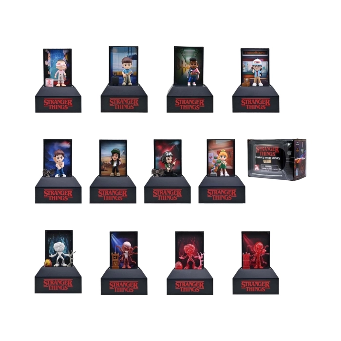 stranger things - upside down capsule serie 2 blind box - 1 personaggio assortito