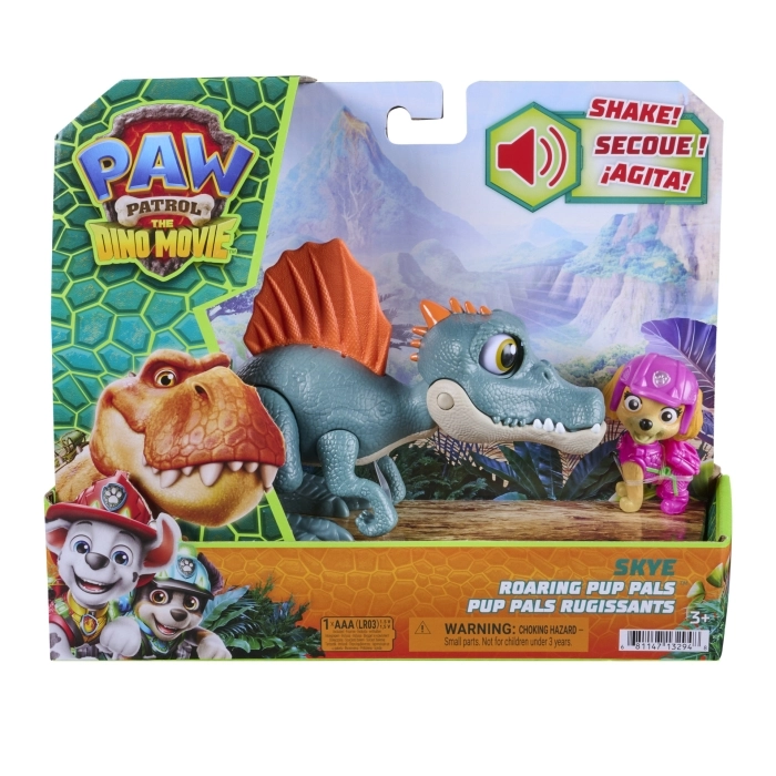 paw patrol - dino movie - cuccioli ruggenti - un modello assortito