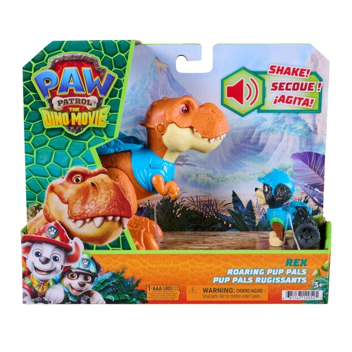paw patrol - dino movie - cuccioli ruggenti - un modello assortito