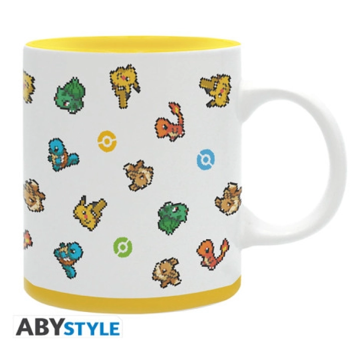 pokemon - pixel art - tazza 320 ml