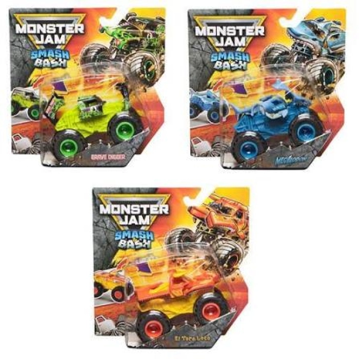 monster jam - smash & bash - un modello assortito