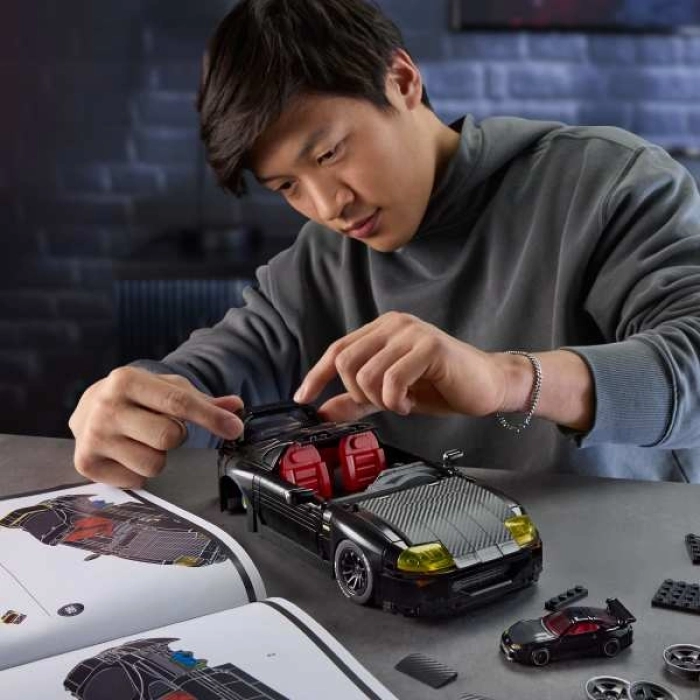 mattel brick shop hot wheels - toyota supra