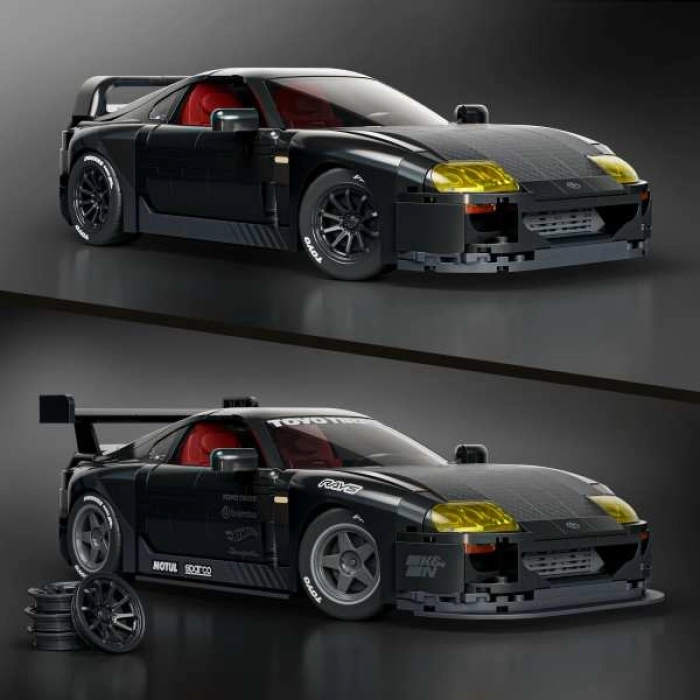 mattel brick shop hot wheels - toyota supra