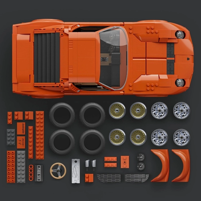mattel brick shop hot wheels - lamborghini miura