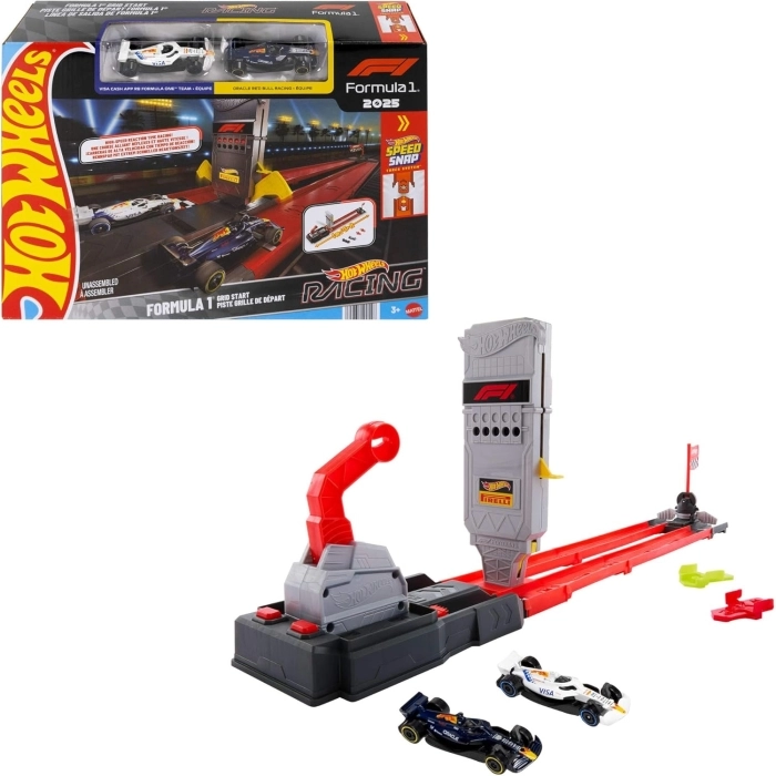 hot wheels racing f1 - griglia di partenza formula 1