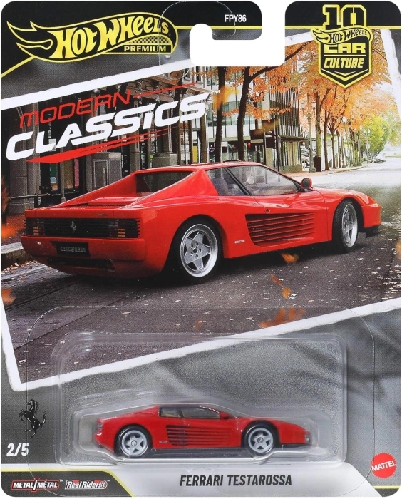 hot wheels - car culture - ferrari testarossa