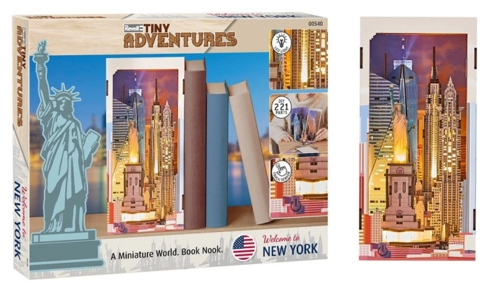 tiny adventures - book nook - new york