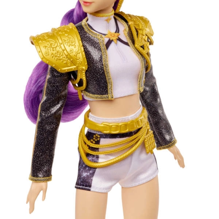 kpop demon hunters - rumi singing doll - personaggio 30 cm
