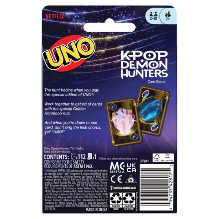 uno - kpop demon hunters