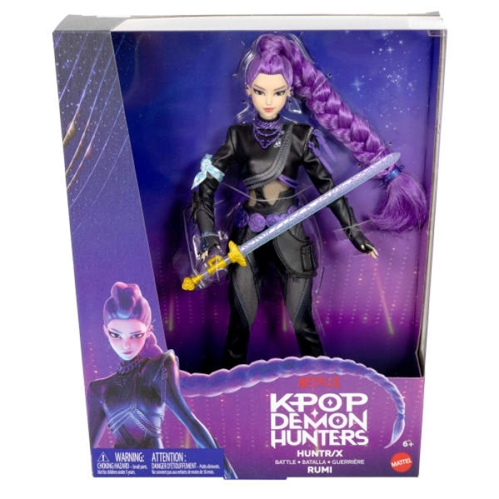 kpop demon hunters - rumi edizione da collezione - fashion doll 30cm