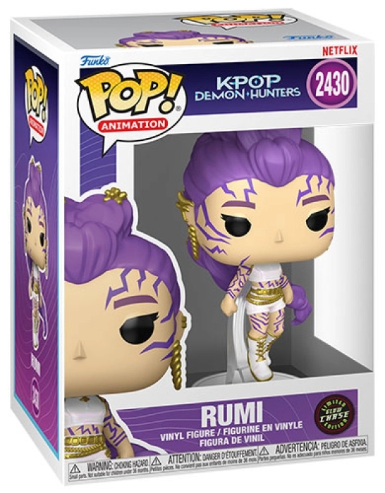kpop demon hunters - rumi 9cm - funko pop! 2430 chase