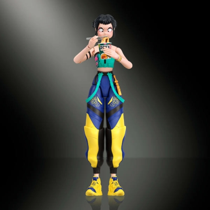 kpop demon hunters - zoey - action figure 15cm