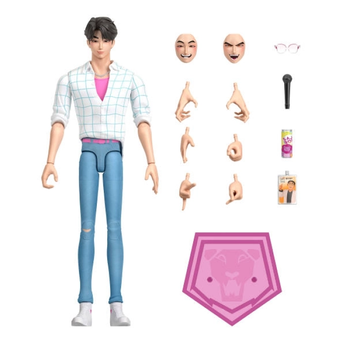 kpop demon hunters - jinu - action figure 15cm