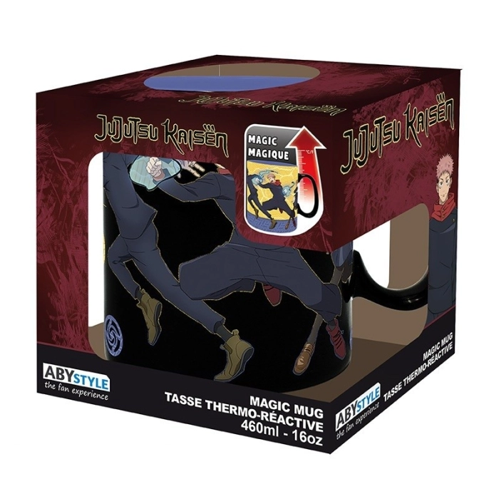 jujutsu kaisen - jujutsu kaisen - tazza termosensibile 460ml