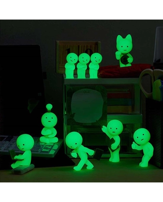 smiski at work series glow - blind box 1pz