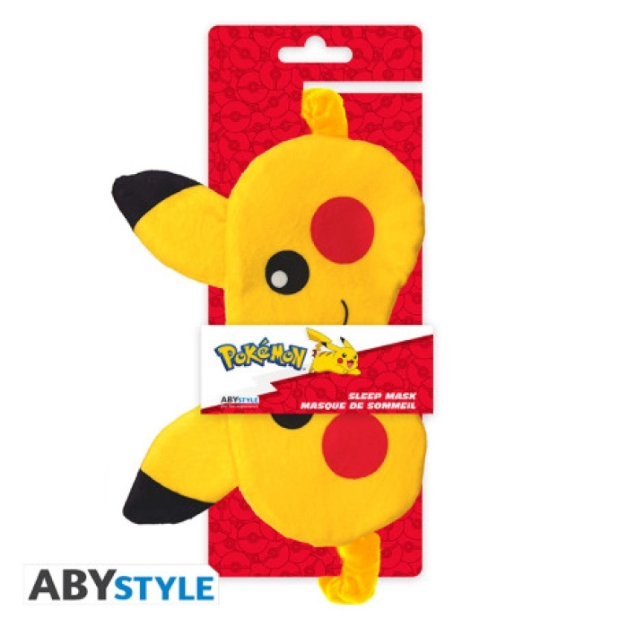 pokemon - pikachu - maschera per dormire