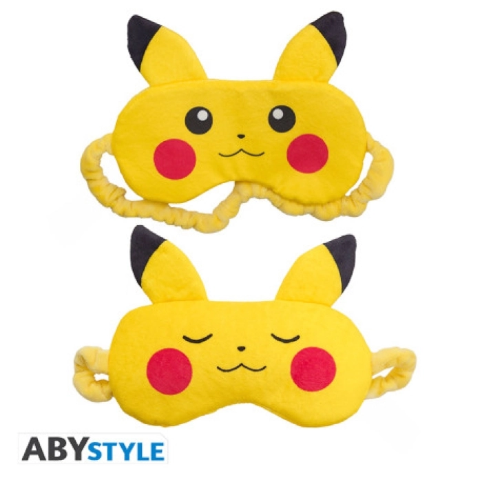 pokemon - pikachu - maschera per dormire