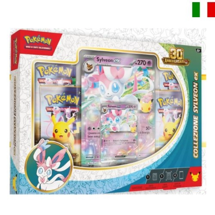 pokemon - 30th anniversary - collezione sylveon-ex (ita)