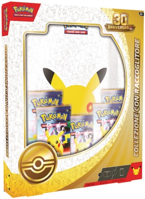 pokemon - 30th anniversary - collezione con raccoglitore (ita)