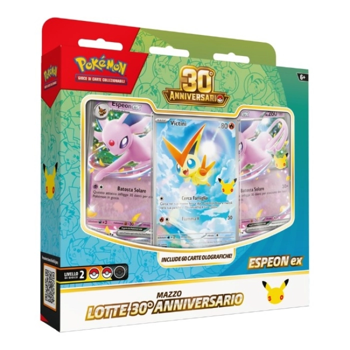 pokemon - 30th anniversary - mazzo lotte - espeon-ex (ita)