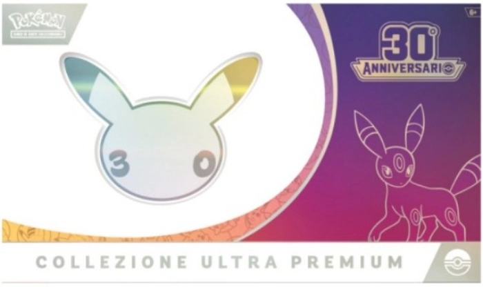 pokemon - 30th anniversary - collezione ultra premium - umbreon-ex (ita)