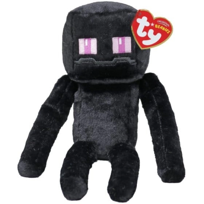 peluche floppy 20cm - minecraft enderman