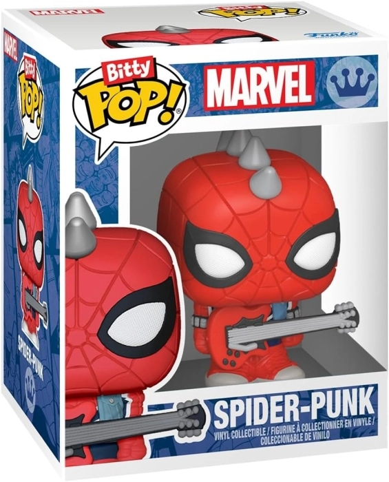 bitty pop display: spider-man