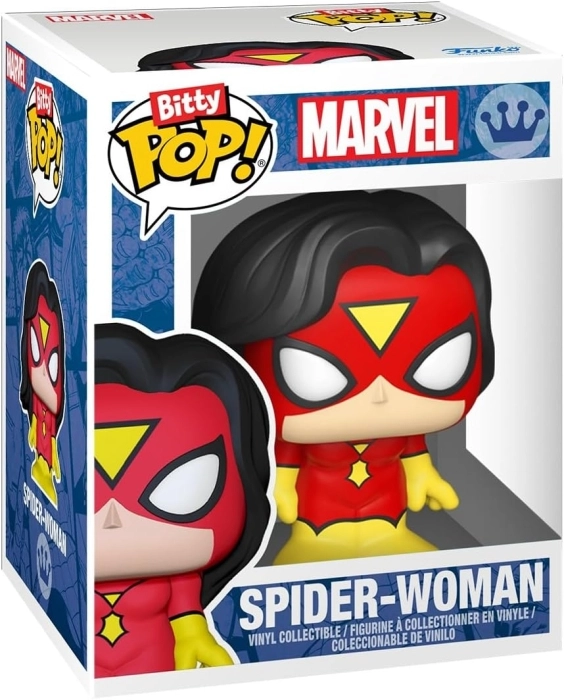 bitty pop display: spider-man