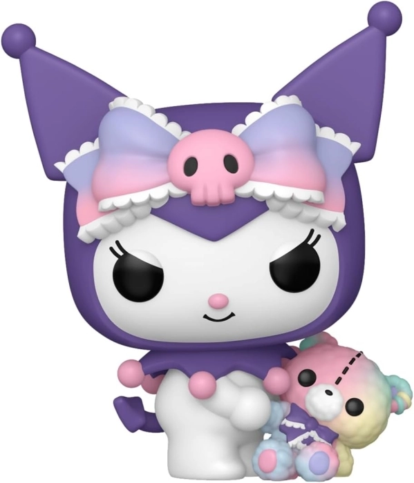 sanrio: kuromi w/ bear 9 cm - funko pop!