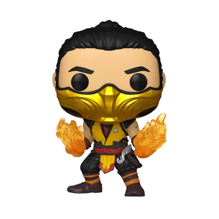 mortal kombat: scorpion 9 cm - funko pop! 1021