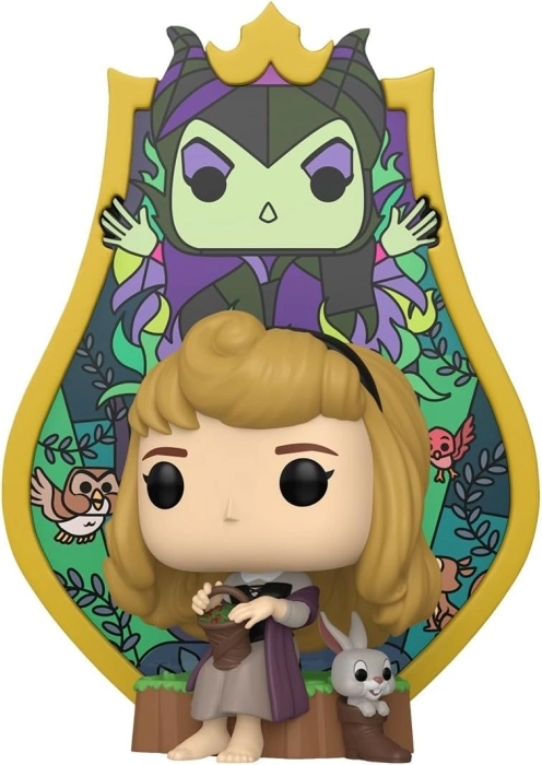 sleeping beauty: aurora(glass) 9 cm - funko pop! 1703