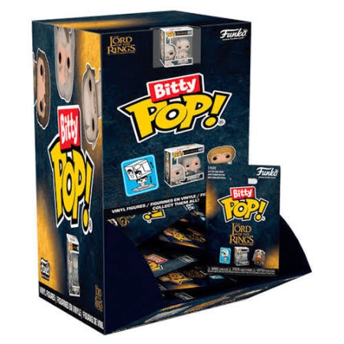 bitty pop - lord of the rings - 1 personaggio assortito 3cm - funko pop!