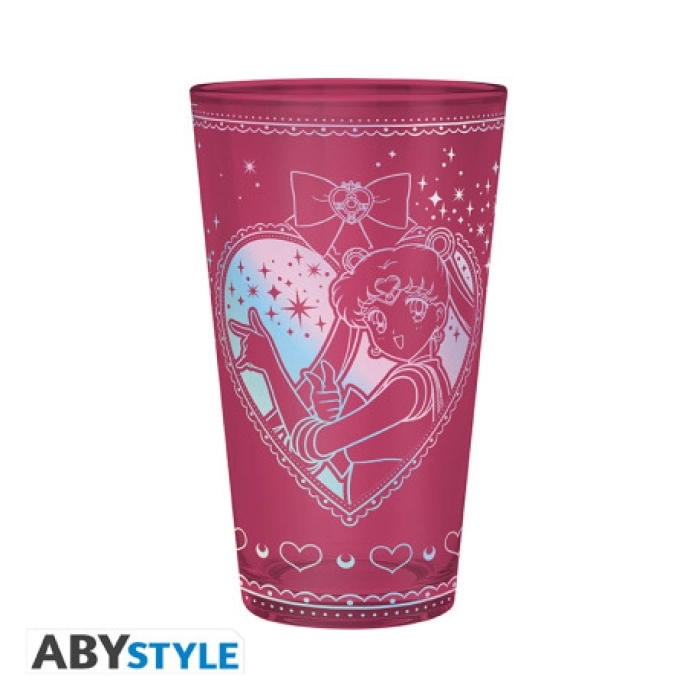 sailor moon - moonlight magic - bicchiere premium