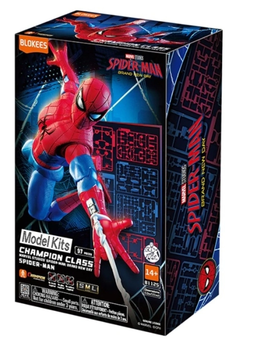 blokees - marvel heroes - champion class 13 - spider man - brand new day