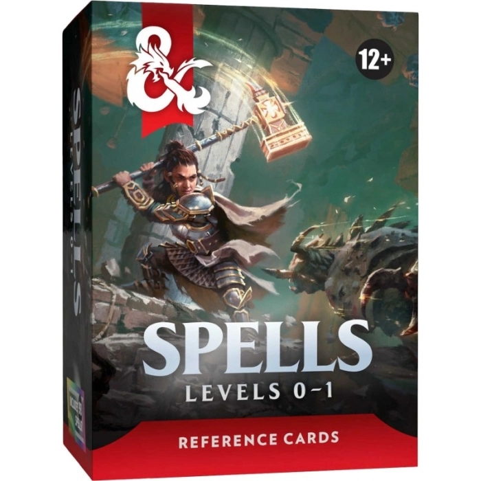 d&d trove 1 - spell cards lvl 0-1 (eng)
