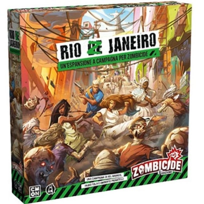 zombicide 2a edizione - rio z janeiro