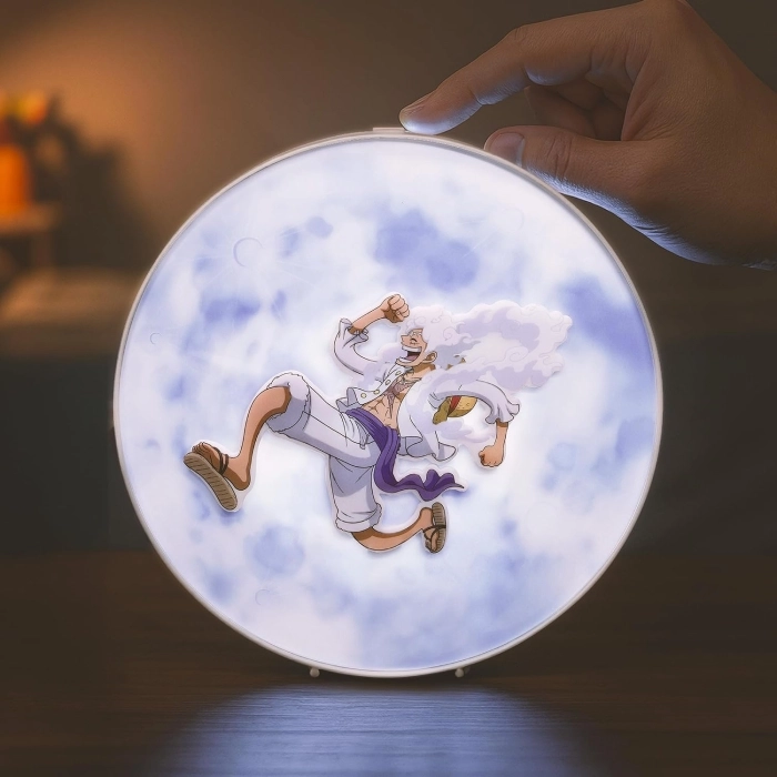 one piece - luffy gear 5th - lampada led
