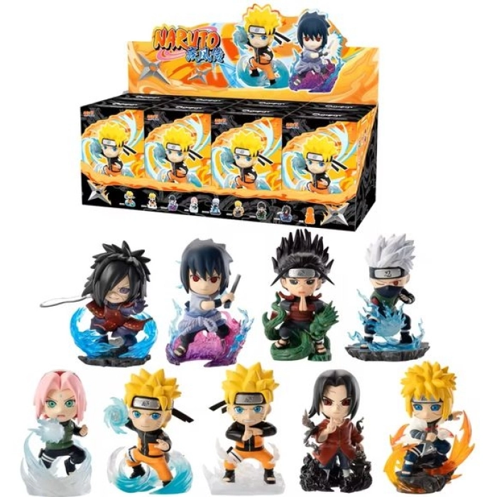 naruto: chronicles great ninja war - blind box serie 1 - 1 personaggio assortito