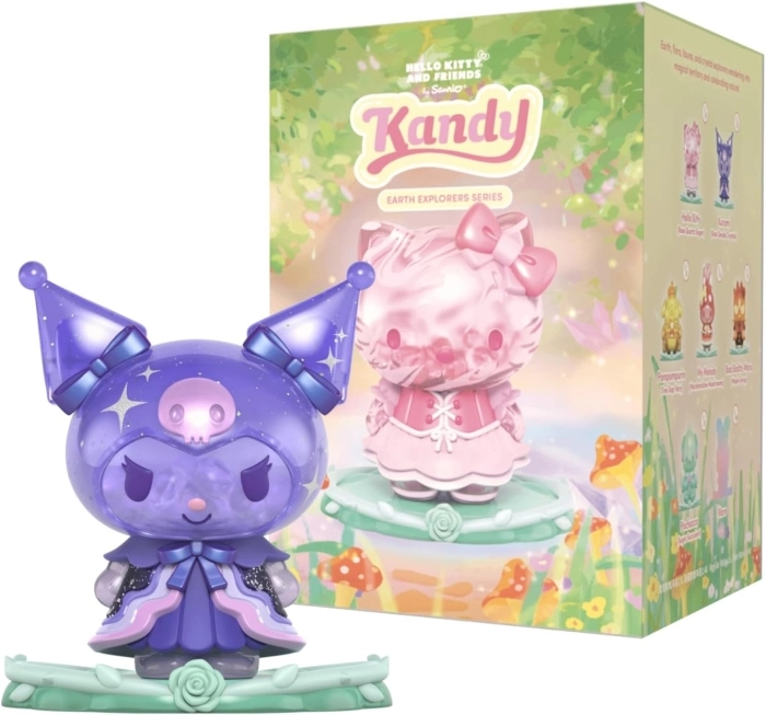 kandy x sanrio - hello kitty earth explorer - un personaggio a sorpresa