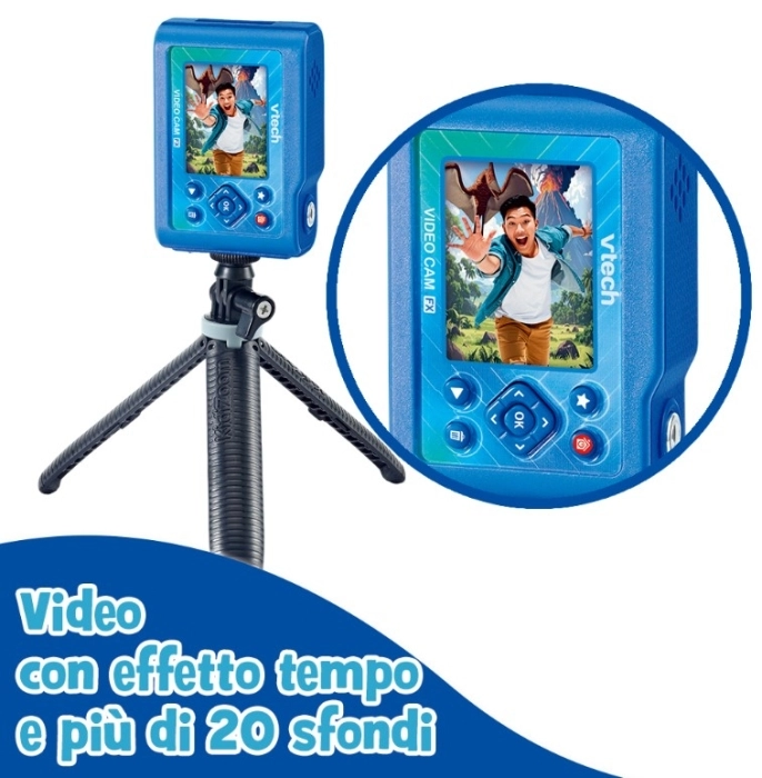 kidizoom video cam fx - blu