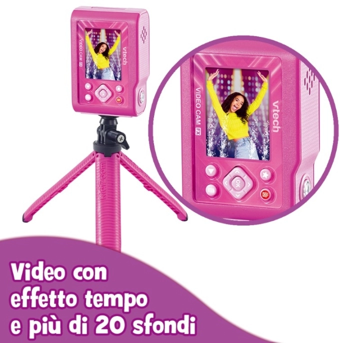 kidizoom video cam fx - rosa
