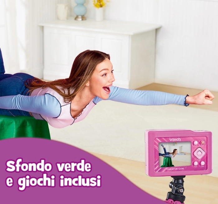 kidizoom video cam fx - rosa
