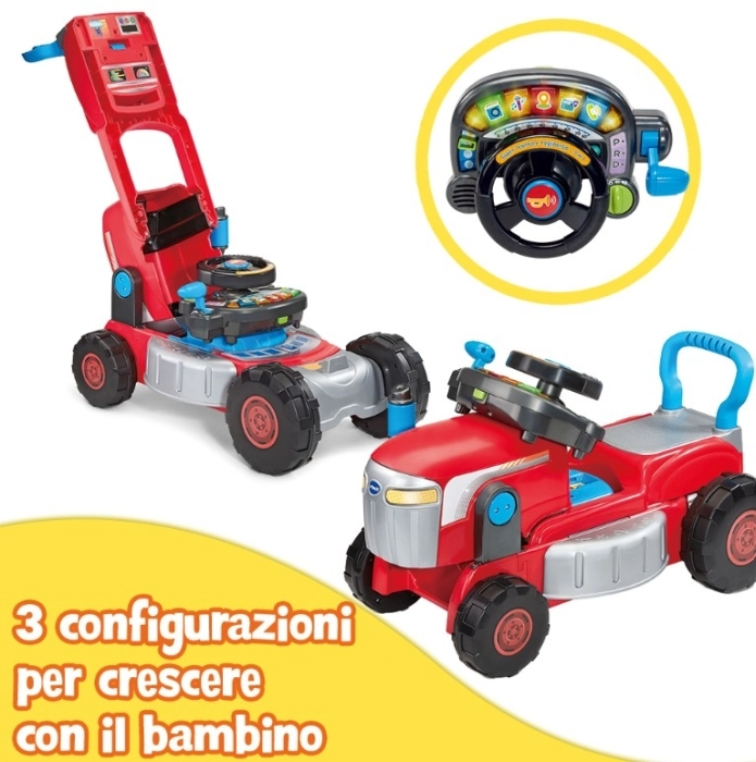 super trattore tagliaerba - 3 in 1