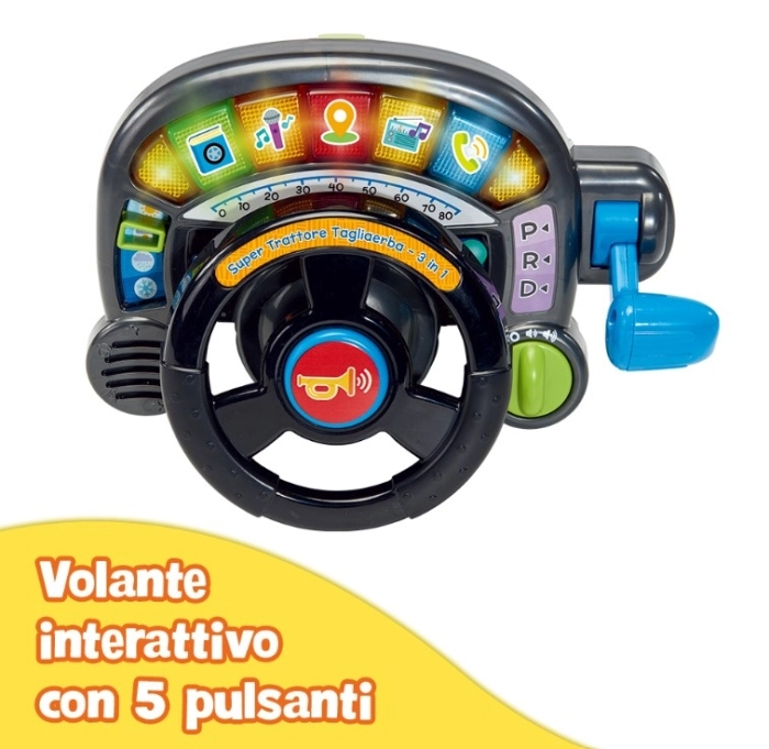 super trattore tagliaerba - 3 in 1