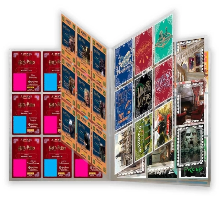 harry potter - always - starter set album + 3 bustine
