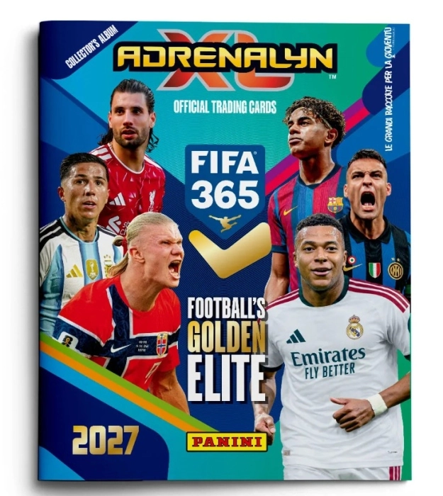 adrenalyn xl fifa 365 - starter pack album + 3 bustine
