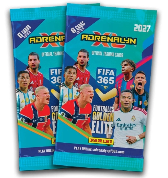 adrenalyn xl fifa 365 - starter pack album + 3 bustine