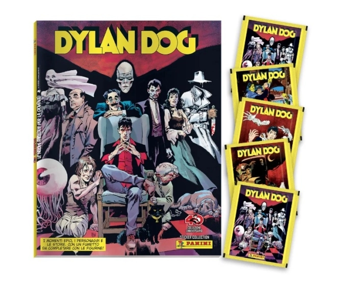 dylan dog - starter set album + 3 bustine