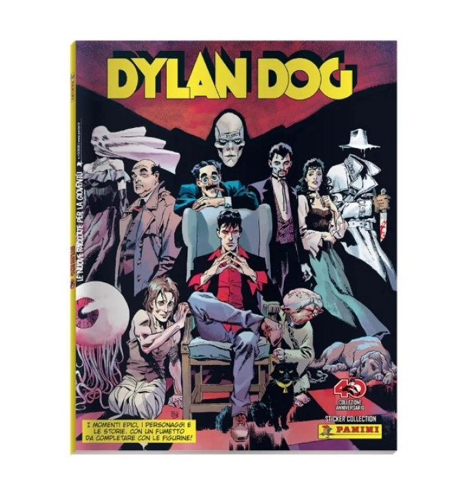 dylan dog - starter set album + 3 bustine